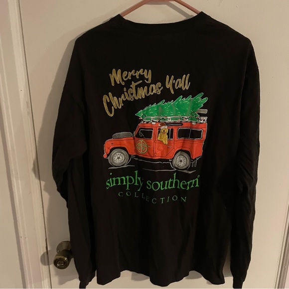 Christmas Simply Southern Long Sleeve - Picture 5 of 6